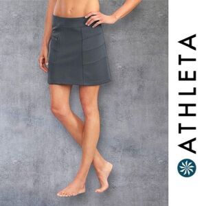 Athleta‎ Asphalt Blizzard Skirt, Size M, MSRP $54